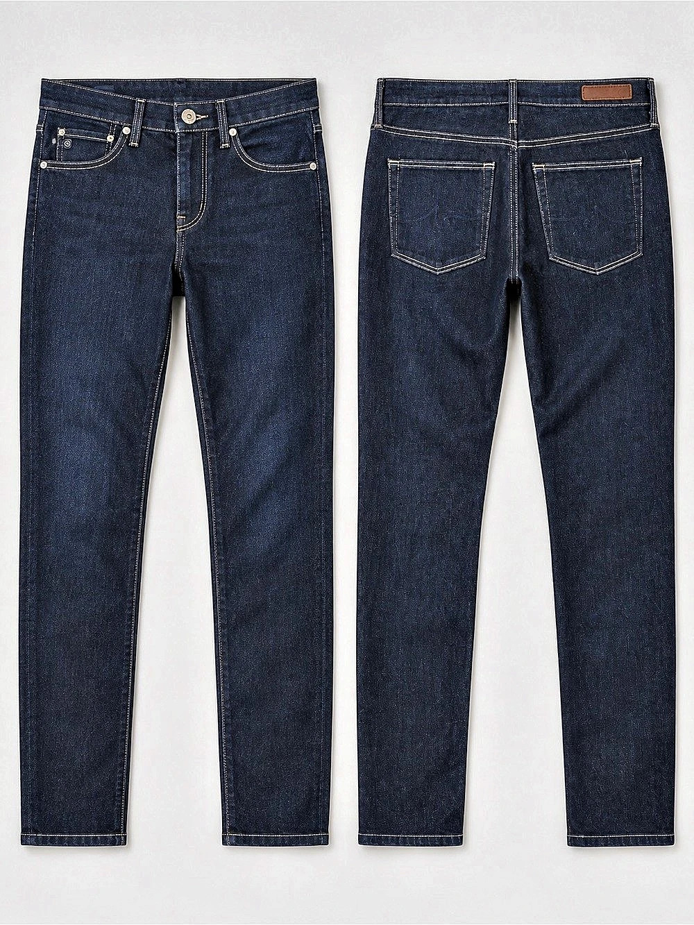 AG Adriano Goldschmied The Farrah Skinny Ankle Jeans Dark Indigo Blue Waist 29R